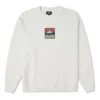 Sudadera con cuello redondo y gráfico Counter Climate, tallas asiáticas, «Blanco»