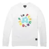 Sudadera Converse x Golf Le Fleur Crew, tallas asiáticas, «Blanca»
