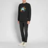 Sudadera Converse x Golf Le Fleur Crew, tallas asiáticas, «Negro»