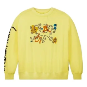 Sudadera Converse x Keith Haring Shapes Tallas asiáticas «Amarillo»
