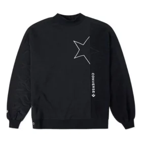 Sudadera Cozy Utility Crew, tallas asiáticas, «Black»