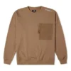 Sudadera Cozy Utility Crew, tallas asiáticas, «marrón»