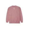 Sudadera de cuello redondo con gráfico Counter Climate, tallas asiáticas, «Rosa malva»