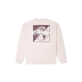 Sudadera de cuello redondo con gráfico Renew, tallas asiáticas «Silt Red»