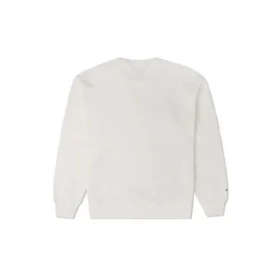 Sudadera de cuello redondo con logo, tallas asiáticas, «Blanco»