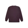Sudadera de cuello redondo Converse Shapes Bubble unisex, tallas asiáticas, «Black Currant»