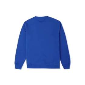 Sudadera de cuello redondo de felpa francesa con parche Go-To Chuck Taylor Tallas asiáticas «Azul»