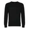 Sudadera de cuello redondo Essentials, tallas asiáticas, «Negro»