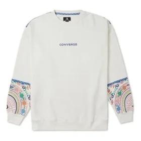 Sudadera de cuello redondo Tapesty Tallas asiáticas «Blanco»