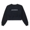 Sudadera de felpa con logotipo «Negro»