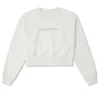 Sudadera de felpa con logotipo «White»