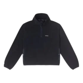 Sudadera de polar con media cremallera Counter Climate, tallas asiáticas, «Negro»