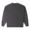 Sudadera holgada con parche de las zapatillas Chuck Taylor, tallas asiáticas, «Negro»