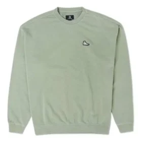 Sudadera holgada con parche de zapatillas, tallas asiáticas «Summit Sage»
