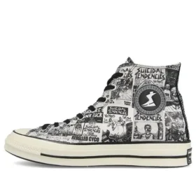 Suicidal Tendencies x Chuck 70 Hi «White Black»