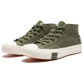 Undefeated x Chuck 70 Mid «Chive Parchment»