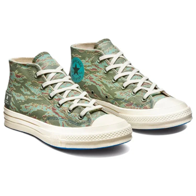 Undefeated x Half Chuck 70 Mid «Tiger Camo Print» Undefeated x Half Chuck 70 Mid «Tiger Camo Print»