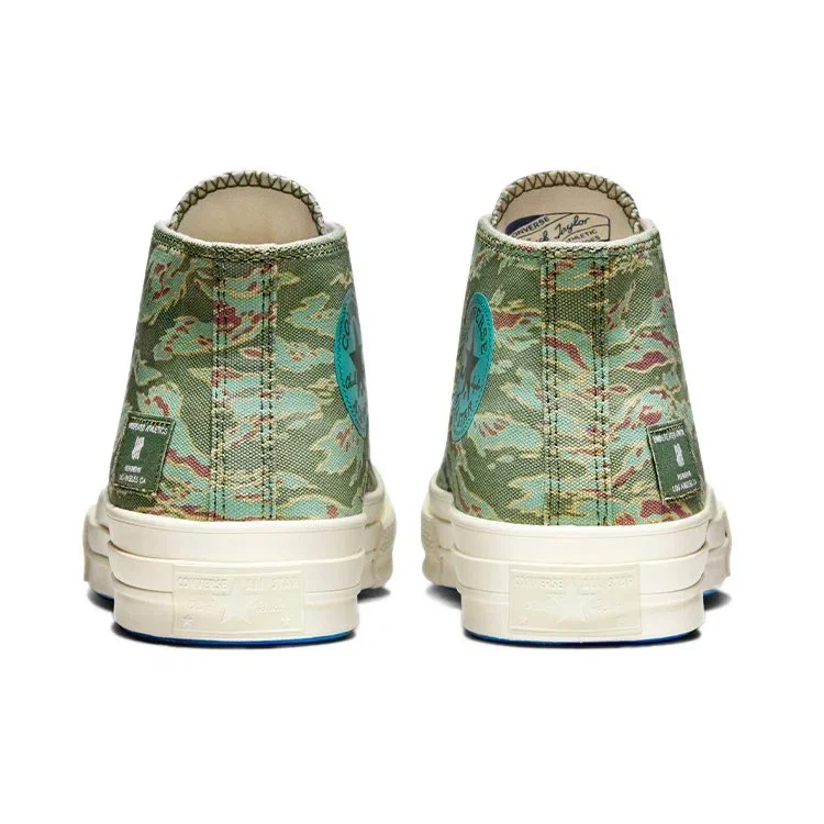 Undefeated x Half Chuck 70 Mid «Tiger Camo Print» Undefeated x Half Chuck 70 Mid «Tiger Camo Print»