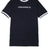 Vestido camiseta con logotipo «Negro»