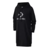 Vestido de felpa francesa con chevrones y estrellas, tallas asiáticas, «Negro»