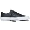 Zapatillas bajas de cuero One Star unisex Negro/Blanco