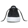 Zapatillas bajas de cuero One Star unisex Negro/Blanco