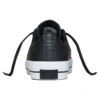 Zapatillas bajas de cuero One Star unisex Negro/Blanco