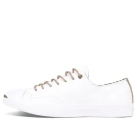 Zapatillas bajas de skate casual unisex Jack Purcell, resistentes al desgaste y antideslizantes, color blanco