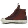 Zapatillas Chuck 70 de piel y gamuza «Charcoal»