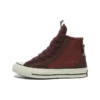Zapatillas Chuck 70 de piel y gamuza «Charcoal»