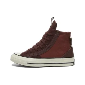 Zapatillas Chuck 70 de piel y gamuza «Charcoal»