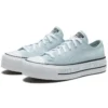 Zapatillas Chuck Taylor All Star Renew de lona con suela gruesa azul claro «Azul Blanco»