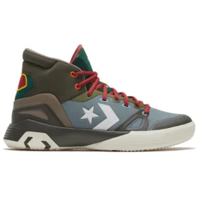 Zapatillas de baloncesto de caña alta G4 verde oscuro