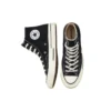 Zapatillas de lona de caña alta Chuck Taylor All Star 1970s «Negro Blanco»