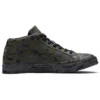 Zapatillas de skate unisex One Star Retro Mid Tops verde camuflaje