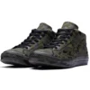 Zapatillas de skate unisex One Star Retro Mid Tops verde camuflaje