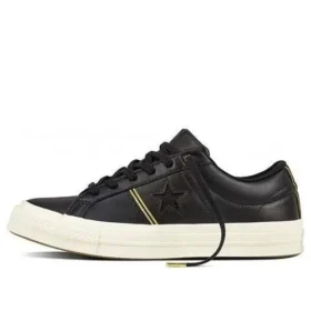 Zapatillas One Star OX «Negro/Blanco» de cuero