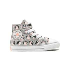 Zapatos altos Chuck Taylor All Star 1V Tundra Print «Negro Gris»