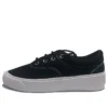Zapatos casuales de lona bajos retro con estilo SkidGrip, negros y blancos