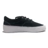 Zapatos casuales de lona bajos retro con estilo SkidGrip, negros y blancos