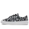 Zapatos casuales de lona bajos y elegantes Skidgrip con estampado en negro y gris «Negro y gris»