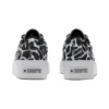 Zapatos casuales de lona bajos y elegantes Skidgrip con estampado en negro y gris «Negro y gris»