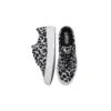 Zapatos casuales de lona bajos y elegantes Skidgrip con estampado en negro y gris «Negro y gris»