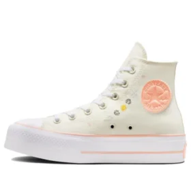 Zapatos Chuck Taylor All Star Lift HI «Floral Embroidery»