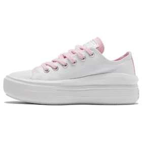 Zapatos con plataforma Chuck Taylor All Star Move CX «White Sunrise Pink»