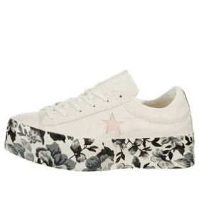 Zapatos de lona con plataforma One Star Ox Blanco/Negro/Rosa