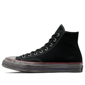 Zapatos de lona de caña alta Chuck Taylor All Star 1970s «Negro»