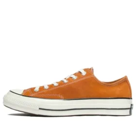 Zapatos de lona elegantes de caña baja Bitte Retro Turn Fur en naranja de los años 70