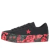 Zapatos One Star Ox Negro/Rojo